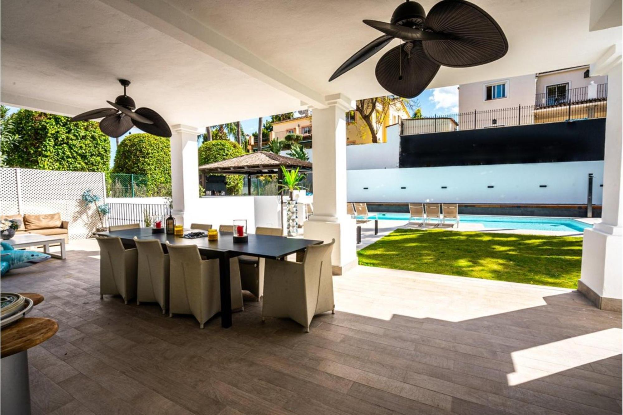 Villa New Zacaluca Pool Sauna & Gym - Happy Rentals Marbella Buitenkant foto