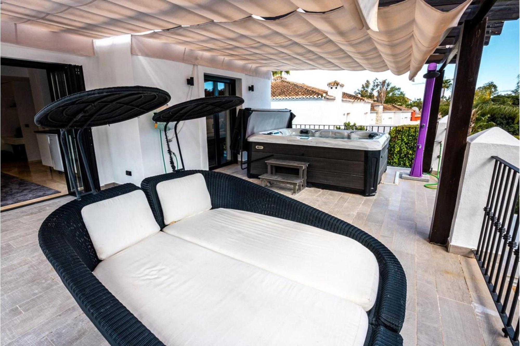 Villa New Zacaluca Pool Sauna & Gym - Happy Rentals Marbella Buitenkant foto