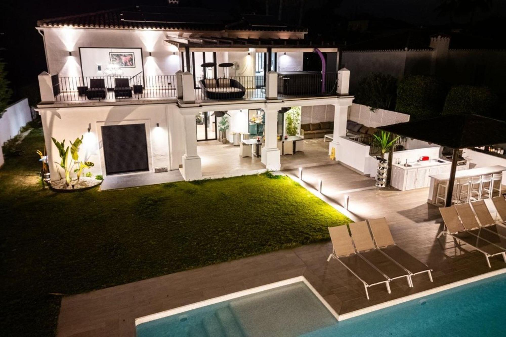 Villa New Zacaluca Pool Sauna & Gym Marbella Buitenkant foto