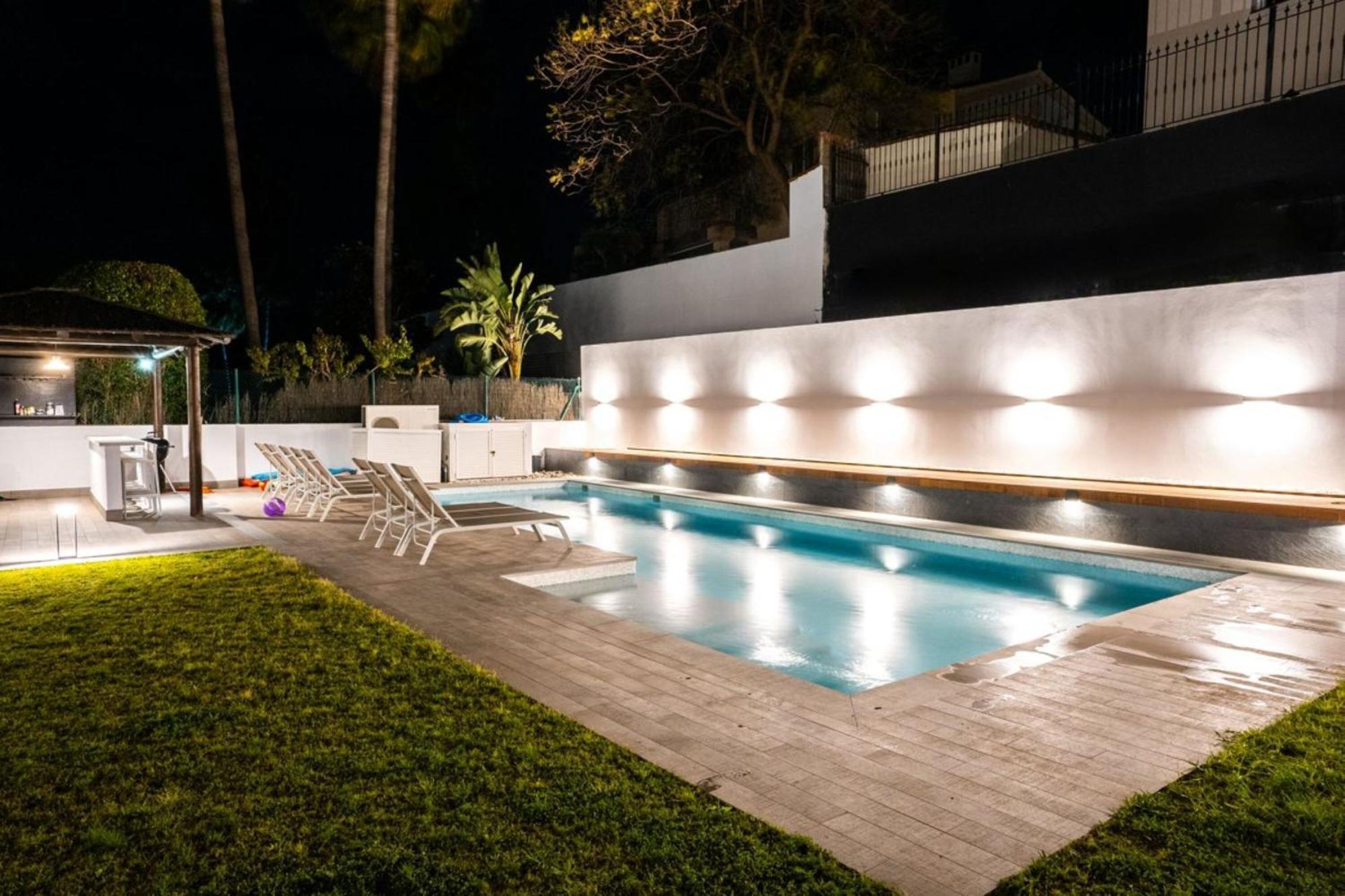 Villa New Zacaluca Pool Sauna & Gym - Happy Rentals Marbella Buitenkant foto