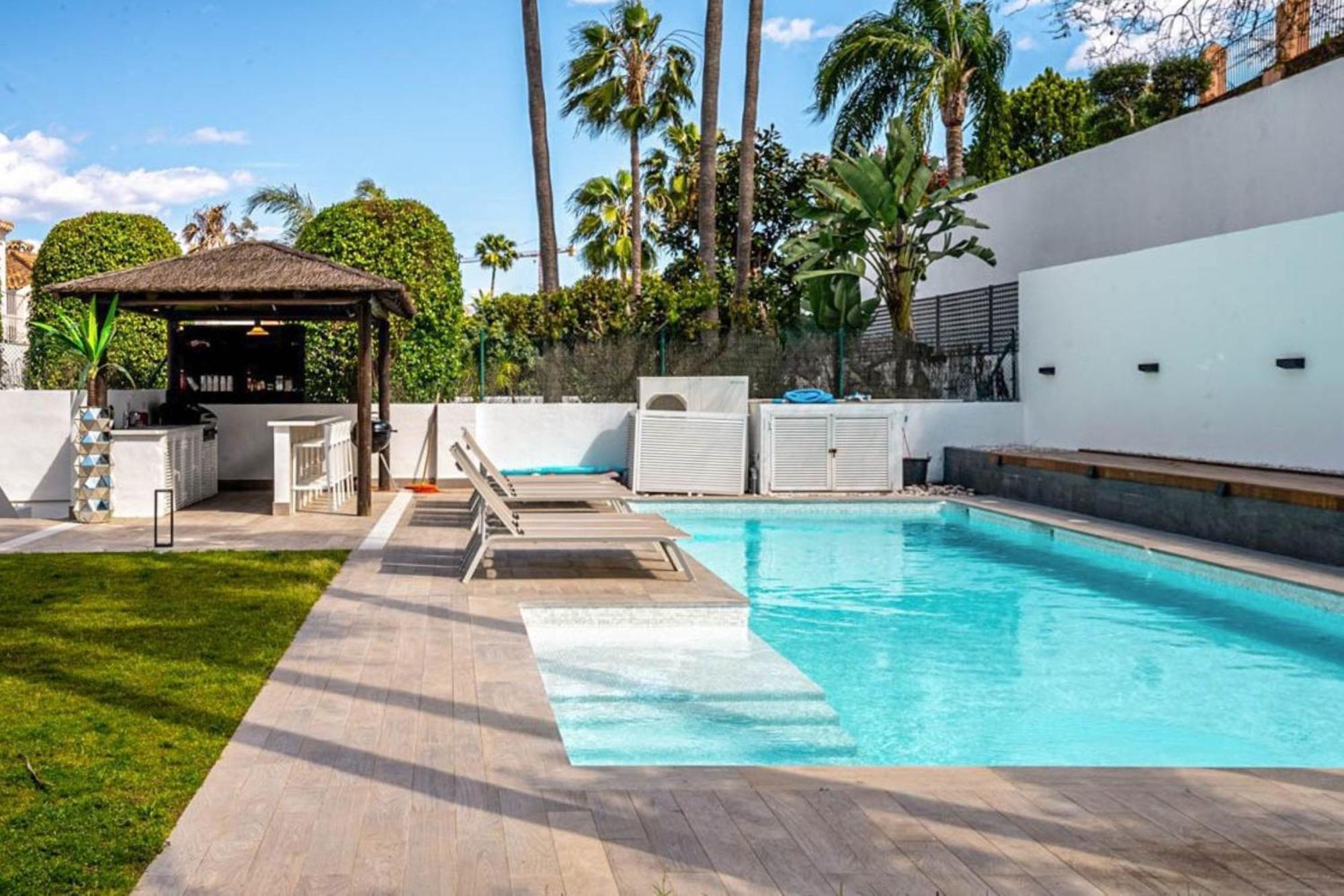 Villa New Zacaluca Pool Sauna & Gym - Happy Rentals Marbella Buitenkant foto