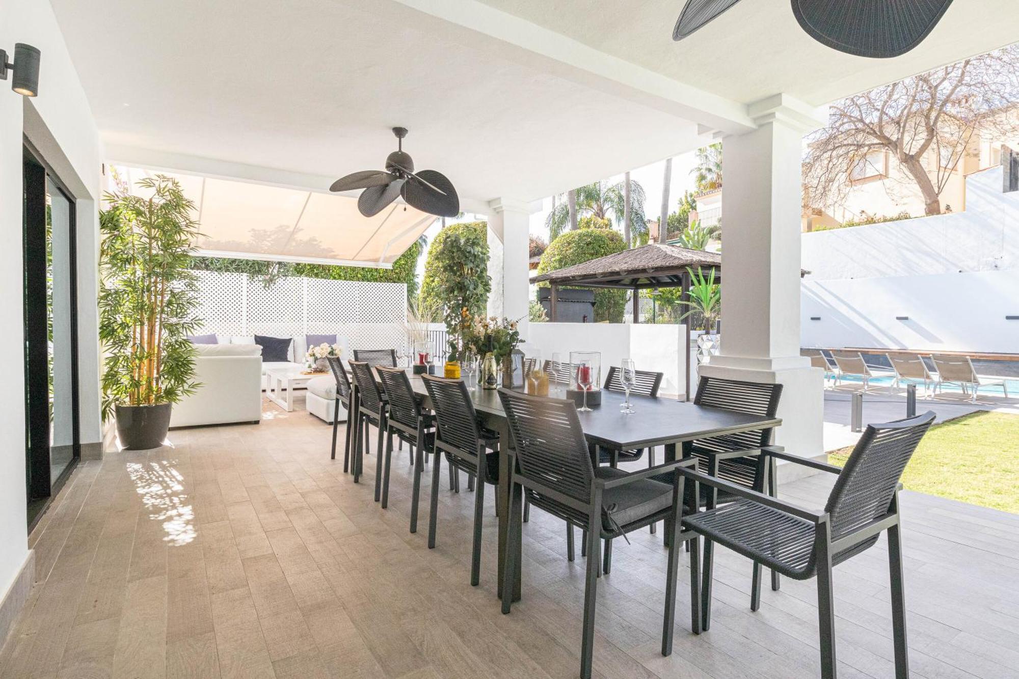 Villa New Zacaluca Pool Sauna & Gym - Happy Rentals Marbella Buitenkant foto