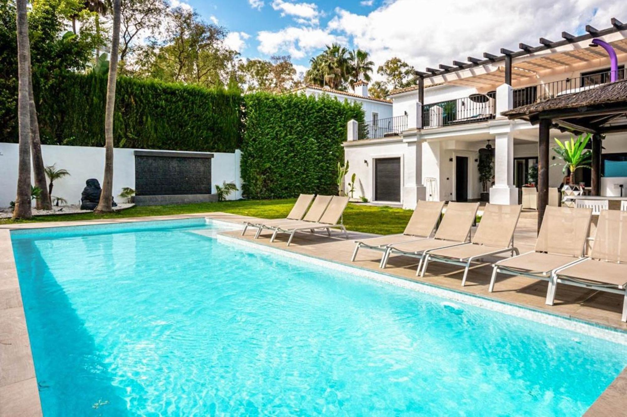 Villa New Zacaluca Pool Sauna & Gym Marbella Buitenkant foto